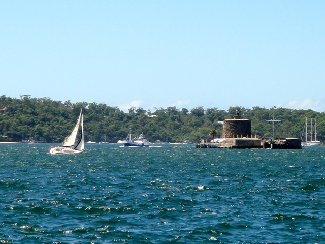 10 Fort Dennison from Botanic Gardens