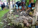 American Samoa - Men cooking